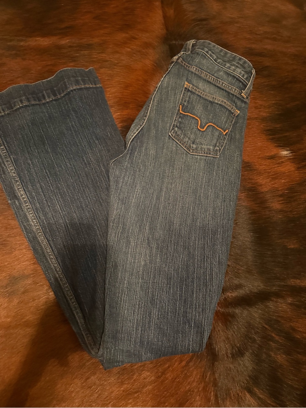 Kimes Ranch Women's Dark Blue Boot Cut Jeans